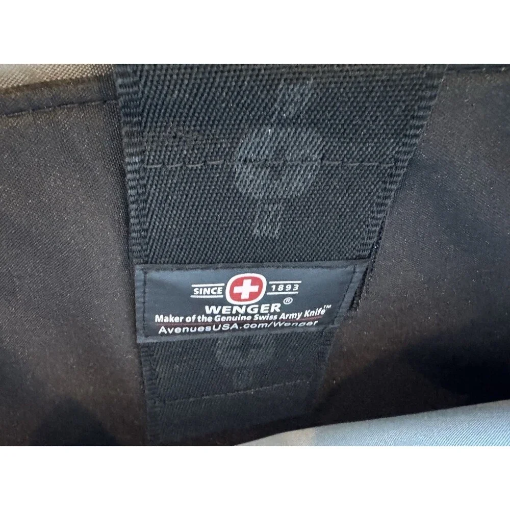 Swiss Gear Wenger Black Leather 15